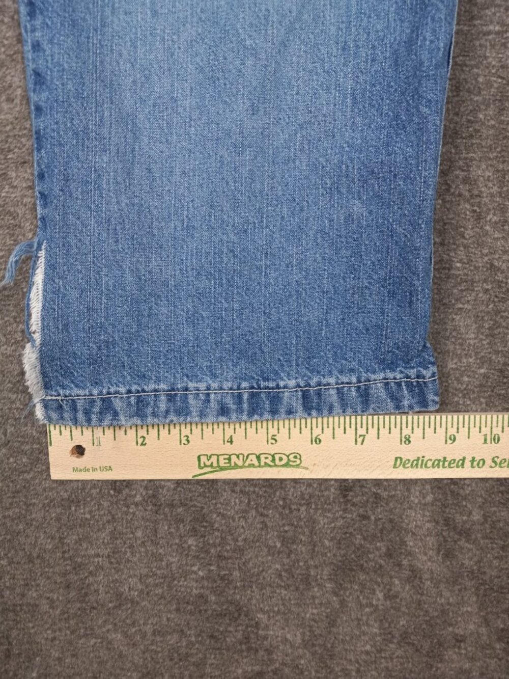 American Eagle AE Supply Jeans Womens Size 8 (31x31) Wide Leg VTG Y2K - Picture 14 of 16